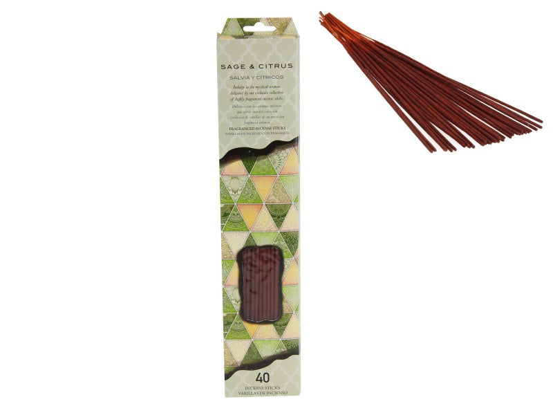 INCENSE STICK PACK SAGE/CITRUS