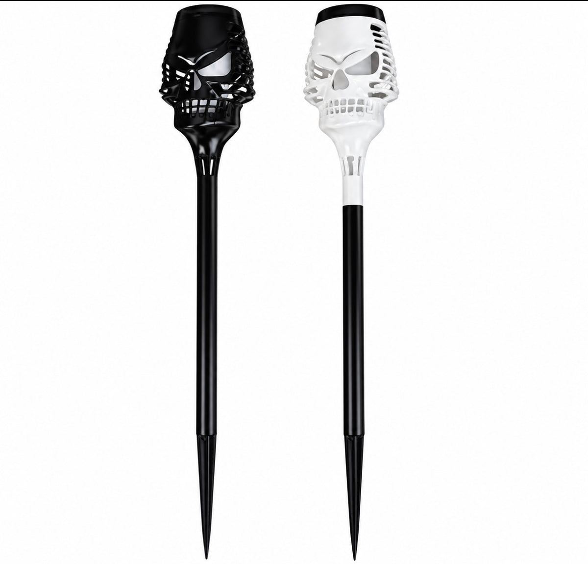 HALLOWEEN FLAME SKULL PATH LIGHT
