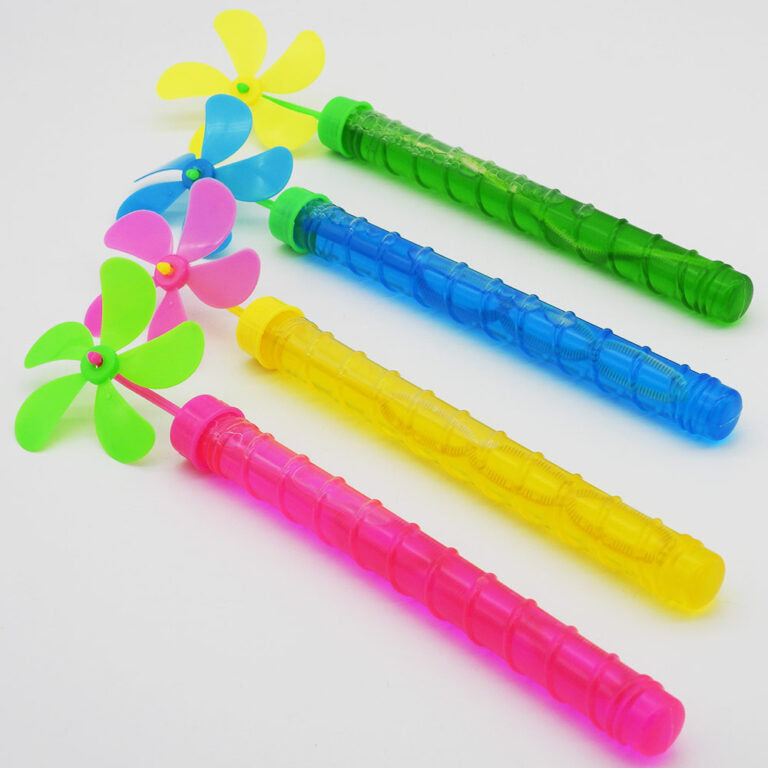 BUBBLE WINDMILL BLOWER 28CM