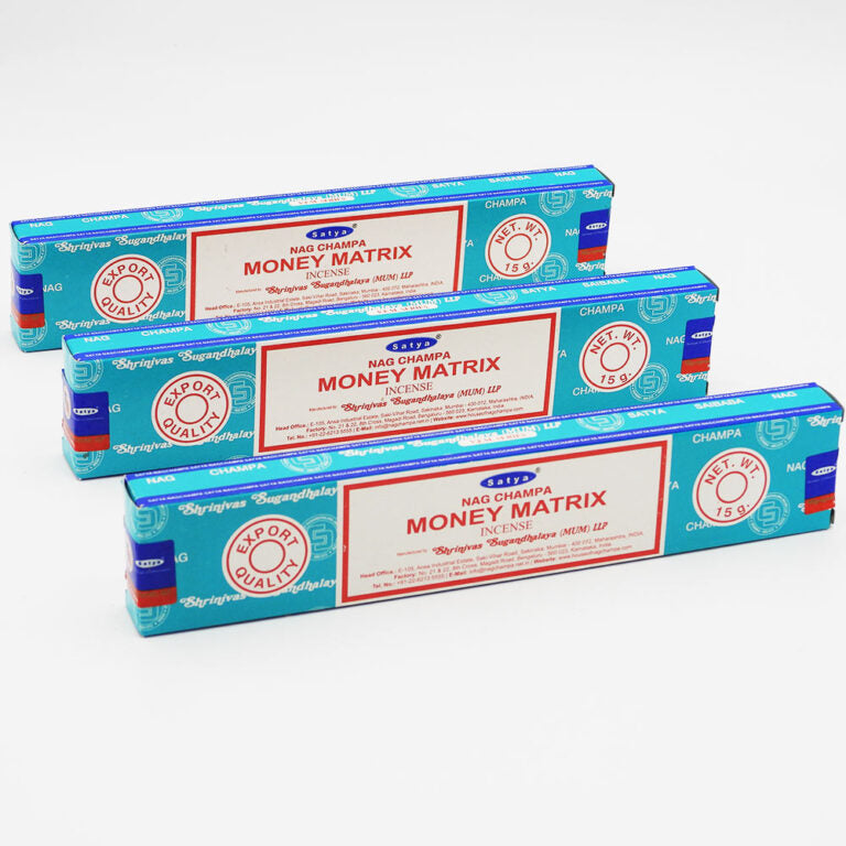INCENSE STICKS SATYA MONEY MATRIX