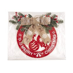 XMAS HANGING SIGN MERRY CHRISTMAS 28CM