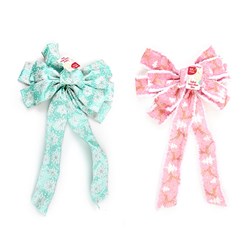 XMAS BOW 50X30CM ASST