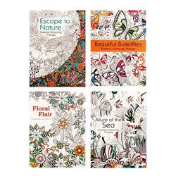 ADULT COLOURING BOOK A4 32PG