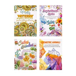 ADULT COLOURING BOOK A4 48PG