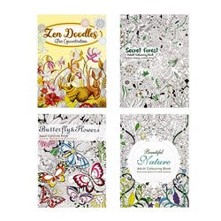ADULT COLOURING BOOK 48PG