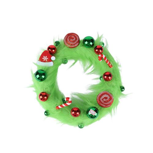 XMAS WREATH GREEN MEANIE