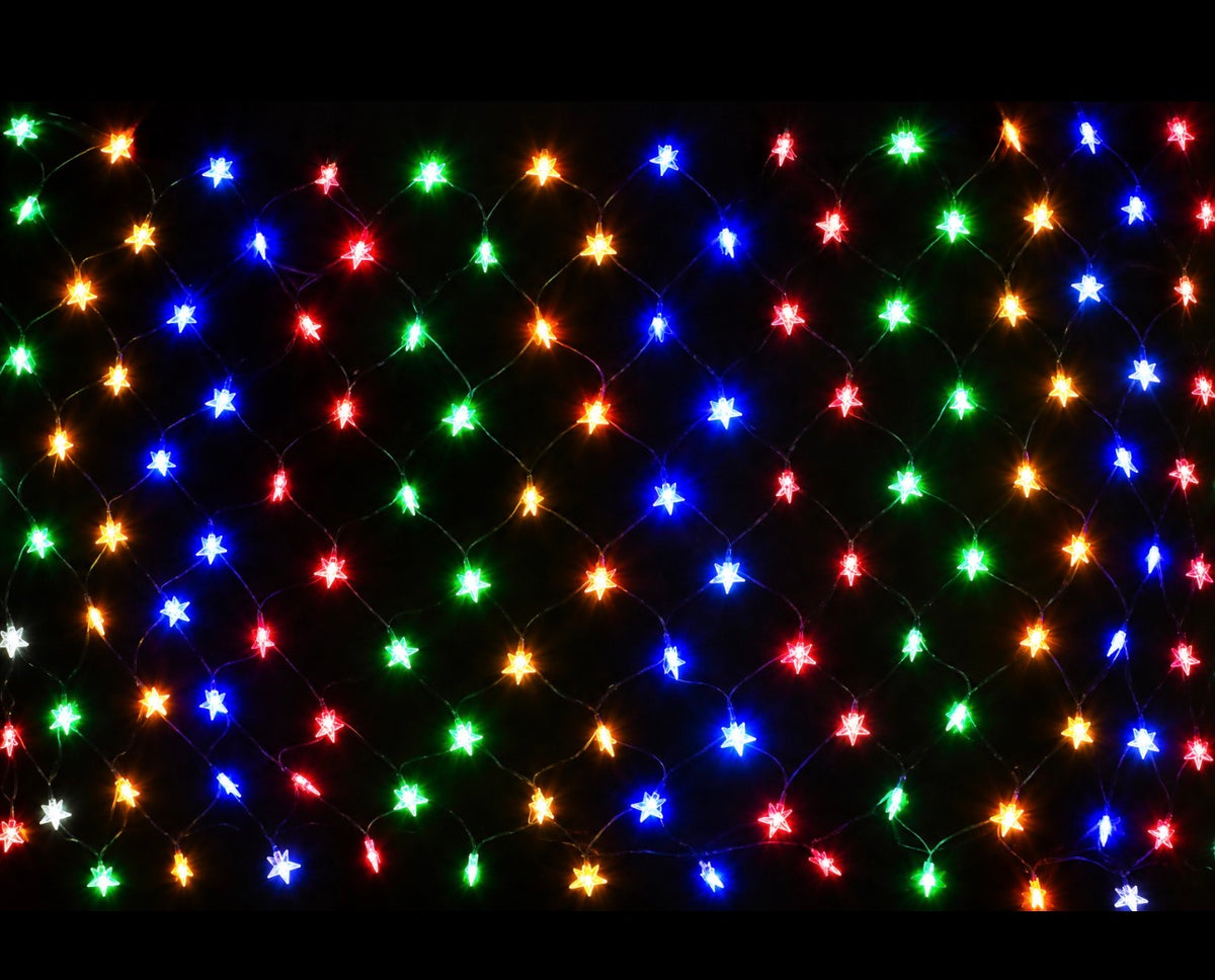 NET LIGHTS STARS 1.5X1M 150B LED