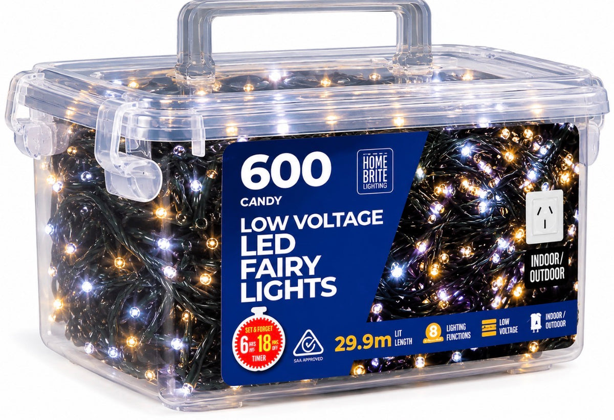 FAIRY LIGHTS LED 600PC FEST W/TIMER