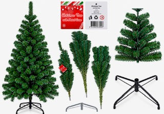XMAS TREE 180CM 600T GREEN BASE