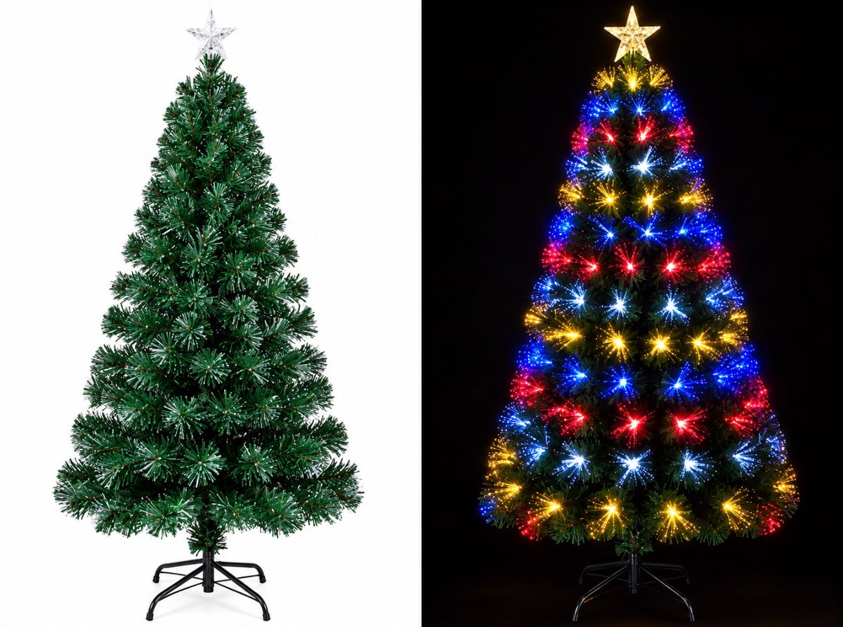 XMAS TREE LIGHT UP STARBURST 150CM