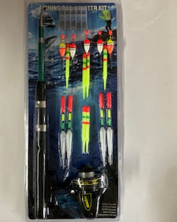 FISHING ROD KIT 1.6M W/LURES