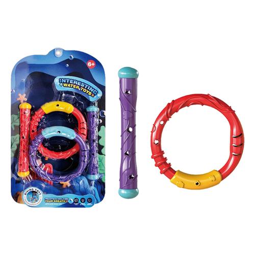DIVE TOYS STIX AND RINGS PK4