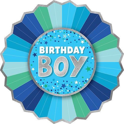 BADGE BIRTHDAY BOY PAPER