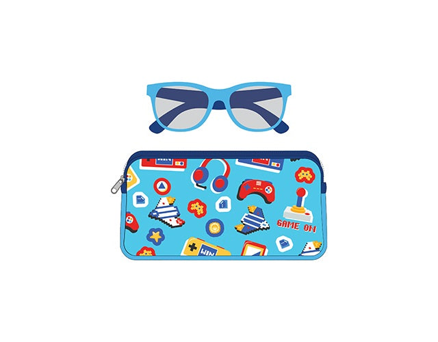 SUNGLASSES & POUCH SET GAMING