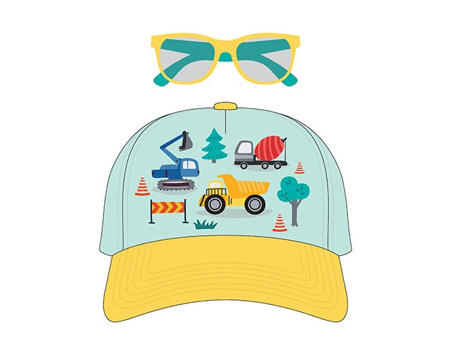 SUNGLASSES & CAP CONSTRUCTION