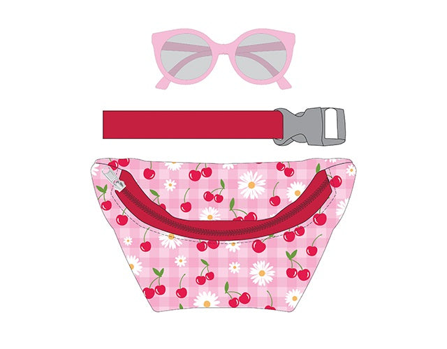 SUNGLASSES & BUMBAG CHERRIES