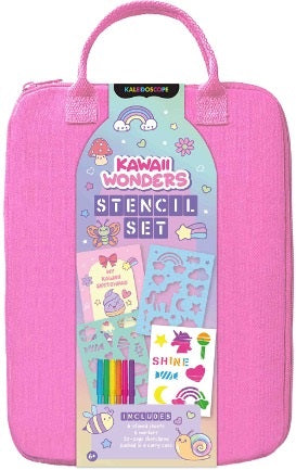 KALEIDOSCOPE KAWAII STENCIL SET