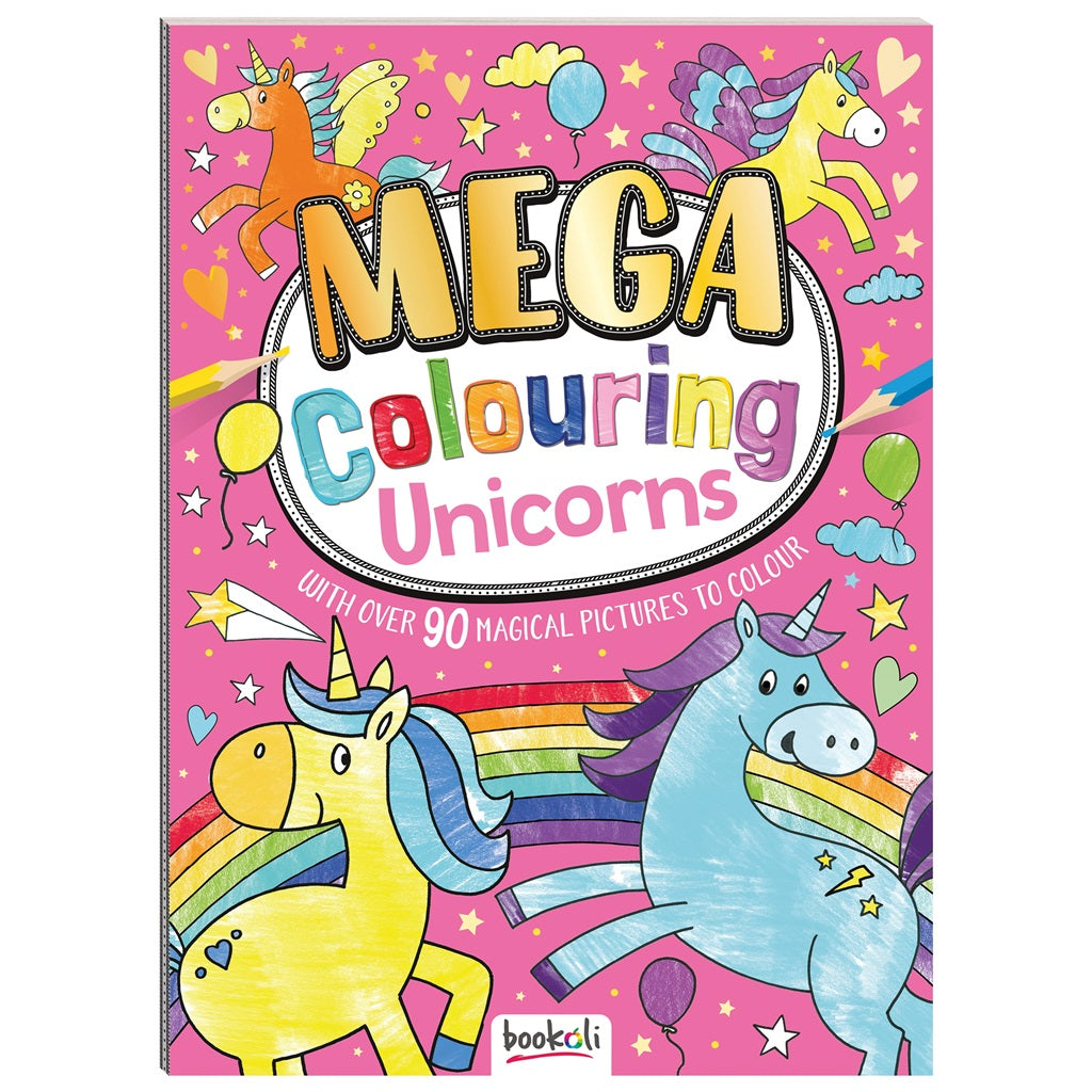 UNICORNS MEGA COLOURING