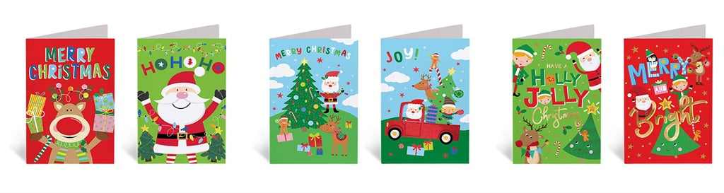 XMAS CARDS PK10 KIDS