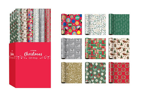 XMAS WRAPPING PAPER 5M X 70CM
