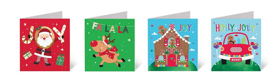 XMAS CARDS 20PK KIDS