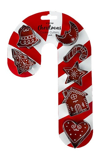 XMAS COOKIE CUTTER SET 7PC