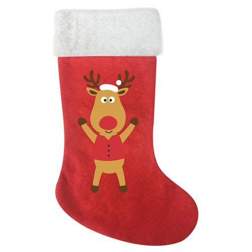 XMAS STOCKING RUDOLPH