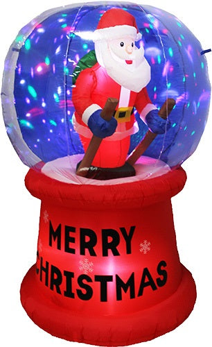 INFLATABLE SNOWGLOBE 180CM