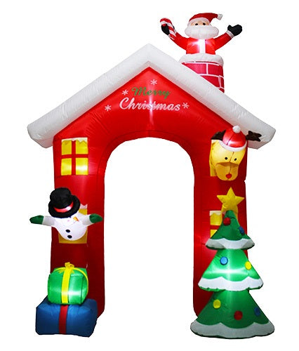 INFLATABLE CHIMNEY ARCH 300CM