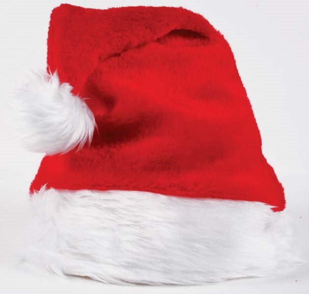 XMAS SANTA HAT PLUSH