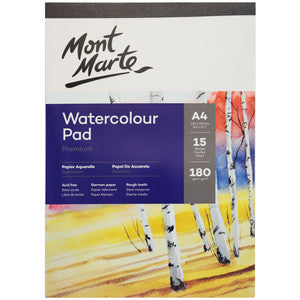 WATERCOLOUR PAD GERMAN PAPER A4 15SHTS