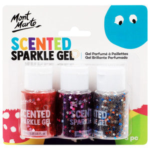 SCENTED SPARKLE GEL 3PC X 37ML