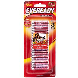 AA BATTERY EVERADY 10PK