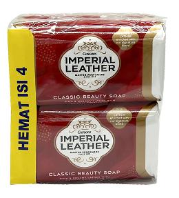 SOAP IMPERIAL LEATHER CLASSIC 4PC
