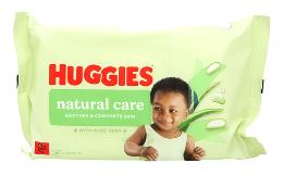 BABY WIPES HUGGIES NATURAL CARE 48PC
