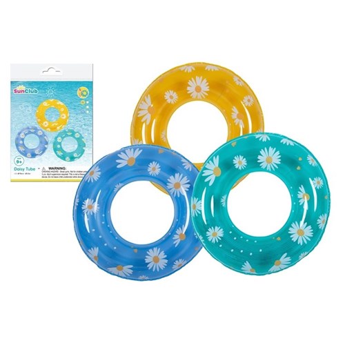 SWIM RING DAISY 90CM