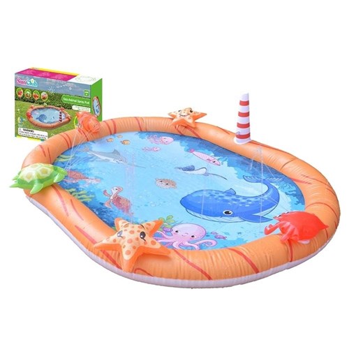 POOL SEA ANIMAL SPRAY 152X115X25CM