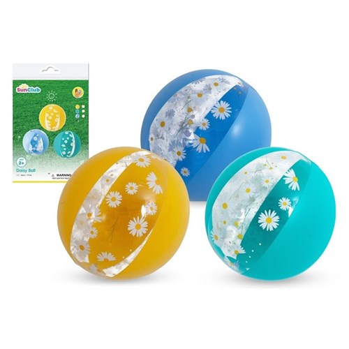 BEACH BALL DAISY 50CM