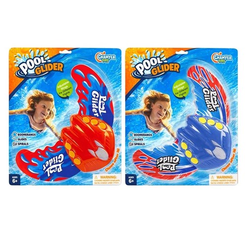 POOL GLIDER 24CM ASST