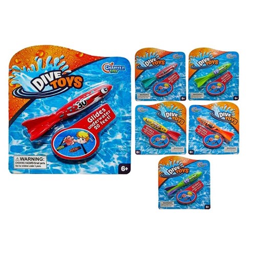 DIVING TORPEDO TOY 13CM