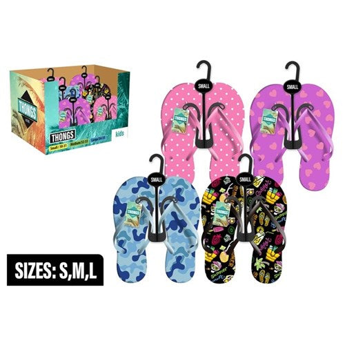 THONGS CHILDRENS ASST