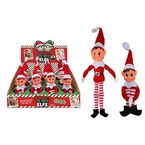 XMAS ELF GIRL 33CM