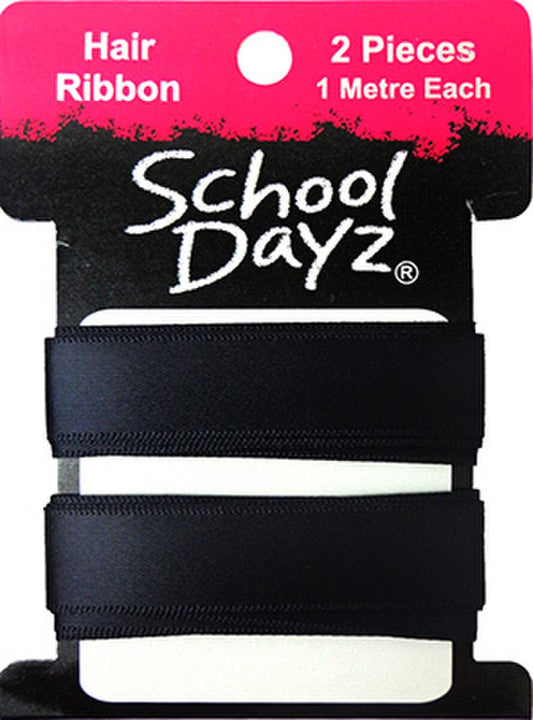 SCHOOL DAYZ HAIR RIBBON BLACK